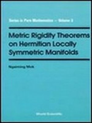 cover image of Metric Rigidity Theorems On Hermitian Locally Symmetric Manifolds